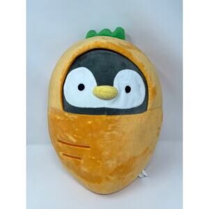 Takashoji Carrot Penguin Large 17" Japanese Plush Kawaii Orange Stuffed Animal